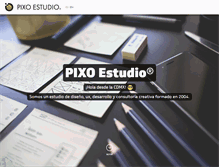 Tablet Screenshot of pixoestudio.com